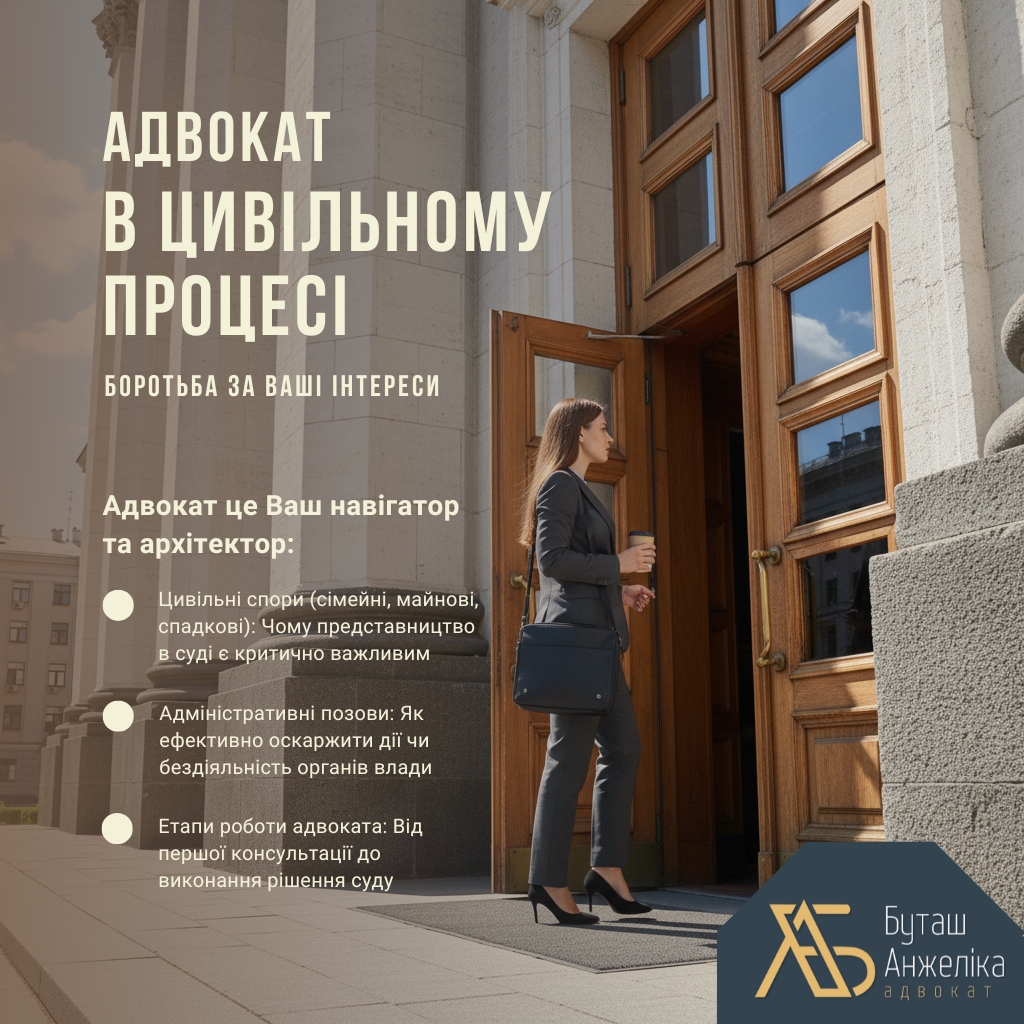 Адвокат у Цивільних та Адміністративних Справах